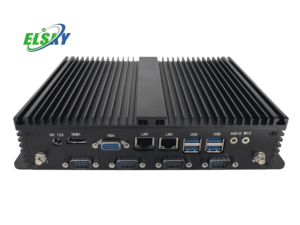 Mini PC Sin Ventilador Intel <span class=keywords><strong>Core</strong></span> <span class=keywords><strong>I7</strong></span> 7600U I5 <span class=keywords><strong>7200U</strong></span> 4USB3.0 Pantalla Dual VGA HDMI Controlador Industrial para Sistemas de Visión Artificial 24/7 - Product Image 1