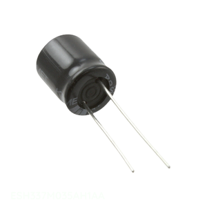 ตัวเก็บประจุแบบ RADIAL TH Through Hole ยี่ห้อ Manufacturer Channel รุ่น CAP ALUM 330UF 20% 35V ความจุ 330 ไมโครฟารัด ESH337M035AH1AA - Product Image 1