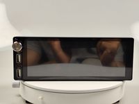 Autoradio simple DIN, CarPlay sans fil, écran tactile IPS 6,86 pouces, amplificateur 7388, lecteur MP5 pour voiture