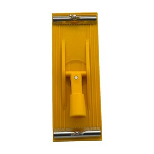 Ponceuse manuelle professionnelle avec porte-papier abrasif, tampon de ponçage manuel en plastique, ponceuse pour cloisons sèches pour le polissage des murs - Product Image 1