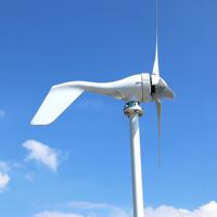 Éolienne horizontale 1kW 2kW 3kW 5kW 10kW pour système hors réseau/sur réseau 12V 24V 48V 96V 120V 220V 240V - Prix du générateur éolien