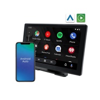 Lecteur multimédia automobile portable OEM avec Carplay, Android Auto, Airplay, Miracast, sortie audio, enregistrement en boucle 4K+1080P