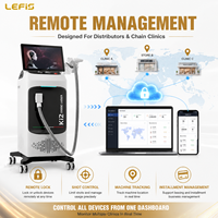 Appareil d'épilation permanente au laser diode avec analyseur de peau et système de contrôle intelligent Android