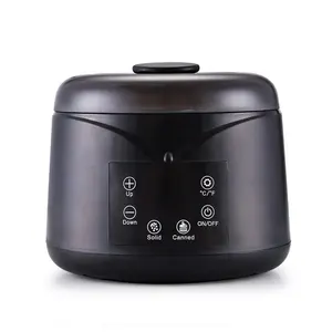 Yorkma, recién llegado, Kit <span class=keywords><strong>de</strong></span> encerado Digital con pantalla táctil inteligente, calentador <span class=keywords><strong>de</strong></span> cera, calentador <span class=keywords><strong>de</strong></span> crisol <span class=keywords><strong>de</strong></span> cera Epiltor <span class=keywords><strong>de</strong></span> 500ml - Product Image 3