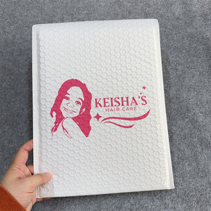 Tùy chỉnh hậu cần Bao bì in vàng kim loại bong bóng bưu phẩm với logo Holographic kim loại Poly độn phong bì - Product Image 6