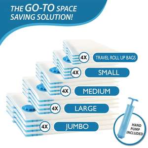 Прозрачная вакуумная сумка для хранения, 20 упаковок - Product Image 3