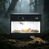 Boîte d'élevage numérique pour reptiles avec contrôle de température constant, en PVC écologique et durable pour l'affichage et le contrôle climatique