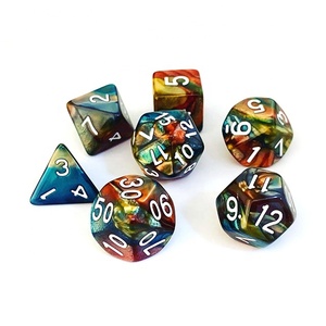 Yusun rotondo poliedrico acrilico DND dadi 10 garantito 16mm Opp sacchetto resina <span class=keywords><strong>4</strong></span> colori per <span class=keywords><strong>D</strong></span> & <span class=keywords><strong>D</strong></span> giochi CN;GUA YSA-2 - Product Image 2