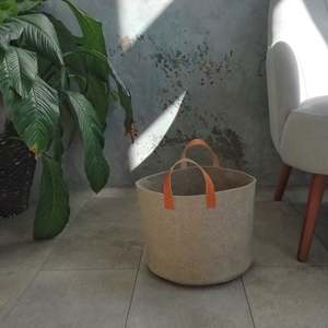 Handmade Cute Classic Kids Felt Foldable <b>Toys</b> Container Laundry <b>Storage</b> <b>Basket</b> - Product Image 4