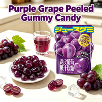 Snoepgoed groothandel OEM/ODM op maat privélabel 3D afpelbare fruit smaak gummy snoep 50% echt fruit sap zacht snoep