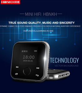 Hbnkh caliente barato pequeño Mini Mp3 Mp4 reproductor <span class=keywords><strong>de</strong></span> música descarga con grabación Tf tarjeta Fm Radiotouch botón pantalla Mp3 Mp4 Player - Product Image 6