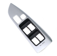Panel de Control del Interruptor de Elevalunas Eléctrico para Automóvil, Compatible con Land Cruiser Prado 2003-2009 LC120, Color Gris Plateado, 74232-60440
