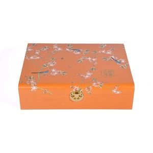 Boîte à bijoux melissa & chien à bricoler soi-même, kit artisanal, boîte à bijoux, ensemble en bois - Product Image 2