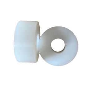 Rodillos de nailon, diámetro exterior 48, diámetro interior 18,2, grosor 20, piezas de plástico industriales blancas - Product Image 1