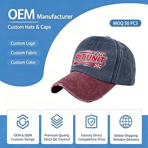Gorra Deportiva de Seguridad Industrial Personalizable de 6 Paneles con Letras Bordadas e Impresas, Visera Plana, Tela para Uso Profesional - Product Image 1