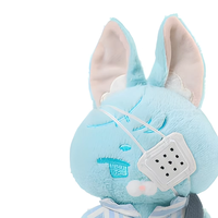 Peluche lapin Zoe la plus vendue, coussin câlin, compagnon de lit, cadeau d'anniversaire parfait pour les jouets en peluche unisexes