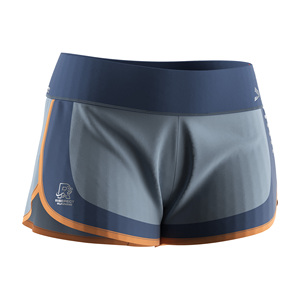 Pantalon de jogging personnalisé pour femme avec logo, respirant, anti-frottement, fente latérale incurvée pour l'entraînement estival - Product Image 3