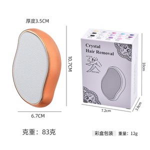 Lima de cristal para pies, removedor de callos, raspador de talón de doble cara, ducha, pedicura, amortiguador de pies, removedor de piel muerta de pies suaves - Product Image 3