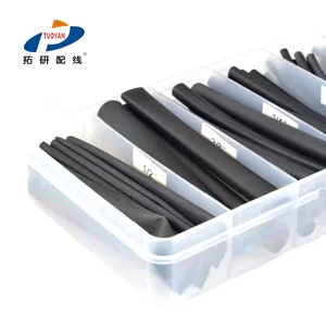 Factory Supply High Quality Shrinkage 2:1 Double Wall Heat Shrinkable Sleeve With Glue Heat Shrink Tube