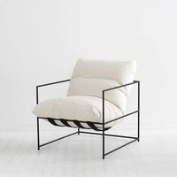 Nordique Moderne Simple Design Simple Doux Loisirs Accent Chaise Fauteuil Salon Paresseux Wabi-sabi Japandi Canapé Chaise