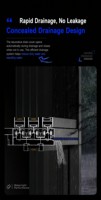 Ventanas Fijas Modernas de Doble Acristalamiento de Aleación de Aluminio con Mosquitera Magnética, Resistentes a Huracanes, Aislamiento Térmico, Impermeables, para Viviendas