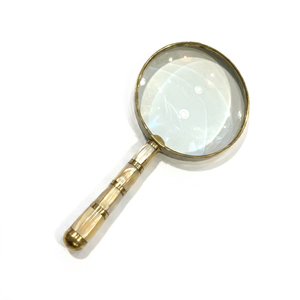 Lupa Portátil y Duradera con Mango de Madera Moderno para Leer Monedas, Sellos, Coleccionables, Hogar, Oficina, Hobby, Herramienta de Inspección - Product Image 1