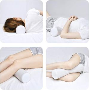 La <span class=keywords><strong>almohada</strong></span> enrollable para relajación del <span class=keywords><strong>cuello</strong></span> proporciona soporte cervical, alivia el <span class=keywords><strong>dolor</strong></span> de <span class=keywords><strong>cuello</strong></span> causado <span class=keywords><strong>por</strong></span> enfermedades de la columna vertebral - Product Image 4