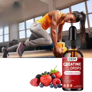 נוזל קריאטין טיפות קריאטין עם קרניטין, l-גלוטמין, בקאה, ויטמין b12 & טיפות - Product Image 6