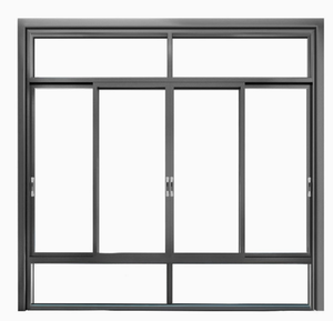 High quality tilt turn double glazed aluminum awning windows with insulated glass energy saving ISO9001 - Product Image 4