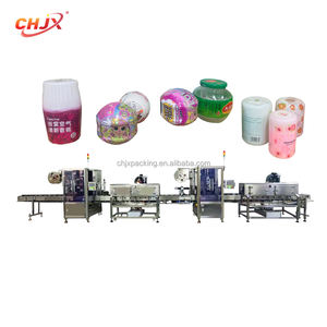 Machine d'étiquetage automatique à manchon thermorétractable <span class=keywords><strong>en</strong></span> acier inoxydable électrique, nouvelle, 380 V 50 Hz, garantie 1 an, haute vitesse - Product Image 2