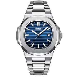 Montre-bracelet automatique de haute qualité, fabrication japonaise, MIYOTA 8215, faible MOQ, personnalisable, boîtier en acier inoxydable, verre saphir, montre mécanique pour homme - Product Image 3