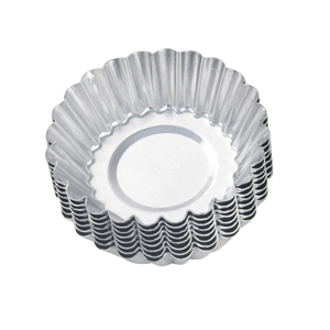 <span class=keywords><strong>Moule</strong></span> <span class=keywords><strong>à</strong></span> tarte aux œufs pour mini gâteau en aluminium de qualité alimentaire fait maison - Product Image 3