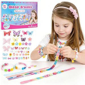 DIY Fashion Hairband Making Kit Teen Girls Plastic Alice <b>Headbands</b> Cartoon Butterfly Bow Craft Gift Supplier Set - Product Image 3