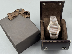 Reloj de Alta Gama con Incrustaciones de Diamantes, Movimiento de Cuerda Automática, Reloj Mecánico para Hombre y Mujer - Product Image 2