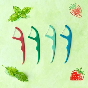 Matériaux de qualité alimentaire avec des saveurs personnalisées, doux pour les gencives, outils de soins bucco-dentaires, cure-dents, bâtonnets, cure-dents à fil <span class=keywords><strong>dentaire</strong></span> - Product Image 6