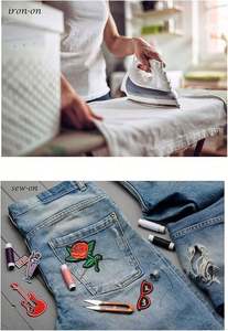 Patchs brodés aux couleurs vives pour la couture/la thermocollation, appliques pour vêtements, robes, chapeaux, jeans, accessoires de bricolage - Product Image 3