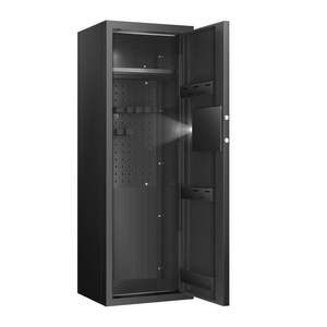 Weichi Coffre-fort en métal noir Coffre-fort pour pistolet robuste scellable et coffre-fort pour pistolet de sécurité - Product Image 4