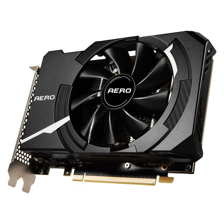 Used MSI GeForce RTX 3060 Ti AERO ITX 8G Graphics Card - 2 Fan