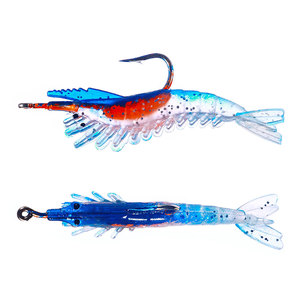 Esche Morbide a Forma di Gamberetto, <span class=keywords><strong>Esca</strong></span> <span class=keywords><strong>Artificiale</strong></span> per Trota 6CM 3G <span class=keywords><strong>con</strong></span> Amo Singolo, Attrezzi per <span class=keywords><strong>Pesca</strong></span> <span class=keywords><strong>in</strong></span> <span class=keywords><strong>Mare</strong></span>, 5 Pezzi/Confezione - Product Image 3