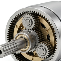Moteur à engrenages RS775 42 mm 36 V, boîte de vitesses planétaire, 1500 tr/min, couple élevé, moteur CC à balais pour robot de maison intelligente