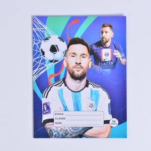 Gran oferta, cuaderno de impresión con cubierta colorida, cuaderno de fotos de estrella de fútbol, cuaderno grapado de Educación de aprendizaje francés - Product Image 2
