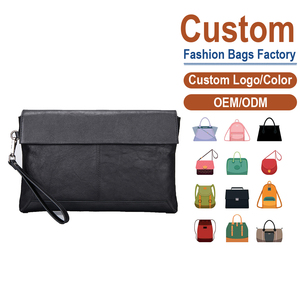 กระเป๋าคล้องข้อมือผู้ชายหนังแท้เรียบง่าย สไตล์โมเดิร์นเรโทร ใส่ของจำเป็นได้โดยไม่ก่อให้เกิดความยุ่งยาก เลือกสไตล์การพกพาของคุณได้ - Product Image 2