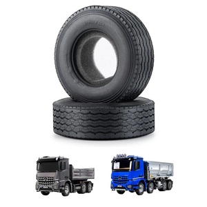 1PC Pneus en caoutchouc de course, diamètre 83,5 mm, pièces de rechange et accessoires pour <span class=keywords><strong>camion</strong></span> tracteur <span class=keywords><strong>RC</strong></span> <span class=keywords><strong>Tamiya</strong></span> 1/14 - Product Image 1