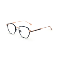 Nuevo Diseño de Monturas Ópticas de Acero Inoxidable, Monturas de Gafas Clásicas para Hombre y Mujer