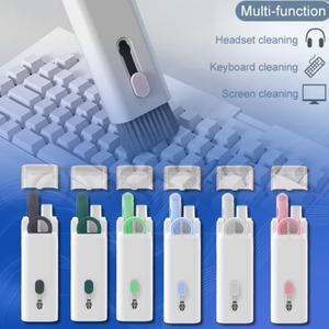 Kit de nettoyage pour clavier d'ordinateur 7 en 1, brosse, stylo de nettoyage pour écouteurs, outils de nettoyage pour casque, iPad, téléphone, kit de nettoyage pour touches de clavier - Product Image 2