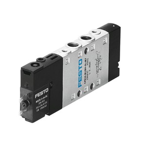   Vanne solénoïde CPE14 M1BH 5L 1 8 QS 6 8 24 V DC pour montage sur panneau, système pneumatique - Product Image 3