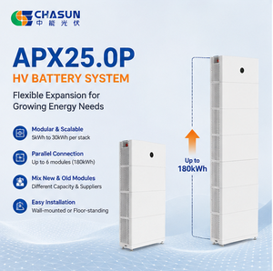 Batería CHASUN Split Hybrid Grid APX HV LFP de 600-980V, 12.5kW de salida, IP66, apilable, para uso doméstico y comercial ESS - Product Image 4