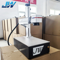 Mesin Pengukir Laser Lightburn JPT Mopa M7 50W 30W 20W Fiber Marking Laser Engraver untuk Logam Baja Emas Perak Batu