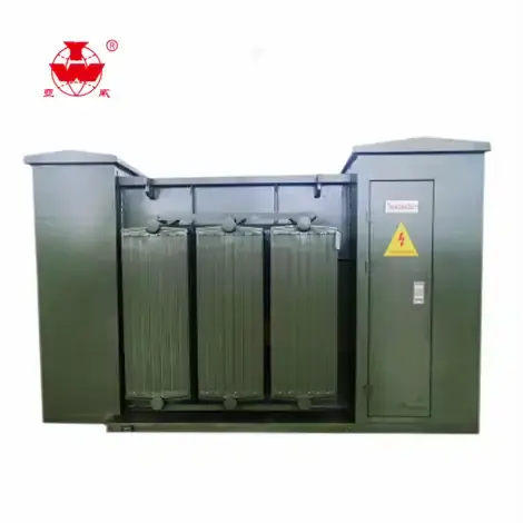 Bantalan tiga fase elektrik Substation transformator daya terpasang Harga 11kV 13,8 KV 15KV 2MVA 12470v 24940v hingga 480v