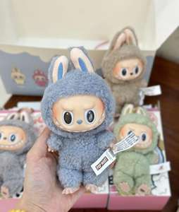 MONSTERS Labubu V1 Kör Kutu 17cm PVC ve Reçine İşçiliği Sevimli Hayvan Peluş Oyuncak Vinil Kör Kutu Resmi Lisanslı - Product Image 4